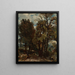 Fen Lane East Bergholt - John Constable — kehystetty taideteos seinällä