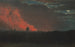Lontoon tulipalo maalaus Hampsteadistä katsottuna - John Constable — näkymä teoksesta