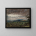 Näkymä Hampstead Heathistä Harrowiin - John Constable — kehystetty taideteos seinällä