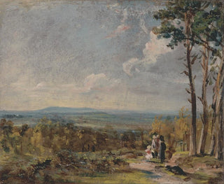Hampstead Heath vu vers Harrow - John Constable — näkymä teoksesta