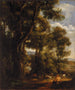Maisema vuohenpaimen ja vuohien kanssa - John Constable — näkymä teoksesta