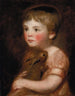 Miss Lewis avec un lapin - John Constable — näkymä teoksesta