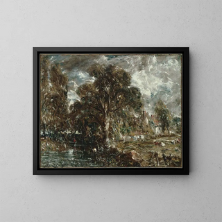 John Constable - On the River Stour.webp