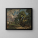 Stoke-by-Nayland - John Constable — kehystetty taideteos seinällä
