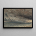Merellinen myrskyinen maalaus Brightonista - John Constable — kehystetty taideteos seinällä