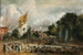 "Rauhan juhla East Bergholtissa vuonna 1814, joka solmittiin Pariisissa Ranskan ja liittoutuneiden valtioiden välillä" – John Constable — näkymä teoksesta