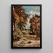 Vehnäpelto - John Constable — kehystetty taideteos seinällä