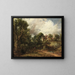 La ferme de Glebe - John Constable — kehystetty taideteos seinällä