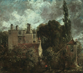 John Constable - The Grove or the Admirals House in Hampstead.webp