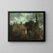 Le Bosquet ou la Maison des Amiraux à Hampstead - John Constable — kehystetty taideteos seinällä