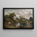 Le Cheval blanc - John Constable — kehystetty taideteos seinällä