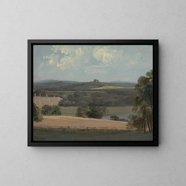 Parc de Trentham - John Constable — kehystetty taideteos seinällä