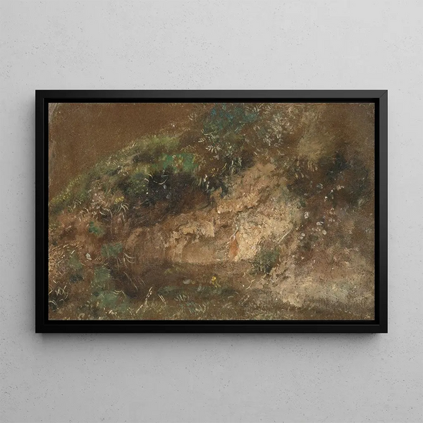 Sous-bois-maalaus - John Constable — kehystetty taideteos seinällä