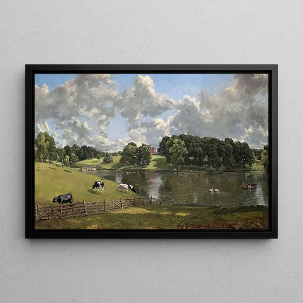 Wivenhoe Park, Essex - John Constable — kehystetty taideteos seinällä