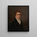 Portrait d'un gentilhomme - John Cox Dillman Engleheart — kehystetty taideteos seinällä