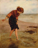In the shallow waters - John Dawson Watson — näkymä teoksesta