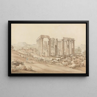 John Foster - The Temple of Apollo Epicurius at Bassai Phigalea.webp