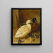 Canards et canetons - John Frederick Herring l'Ancien — kehystetty taideteos seinällä