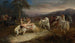 Mazeppa-maalaus - John Frederick Herring vanha — näkymä teoksesta