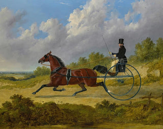 John Frederick Herring Snr - The Famous Trotter Confidence Drawing A Gig.webp