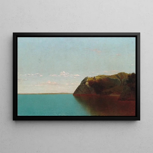 John Frederick Kensett - Newport Rocks.webp