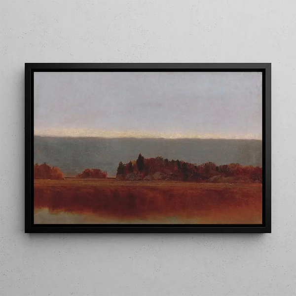 John Frederick Kensett - Salt Meadow in October.webp