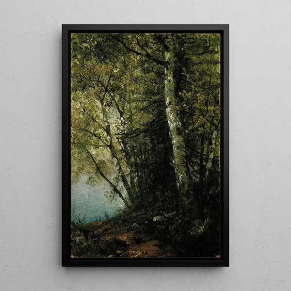 John Frederick Kensett - Study of Beeches.webp