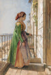 Une jeune fille grecque sur un balcon 1840 - John Frederick Lewis — näkymä teoksesta