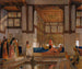 Une dame recevant des visiteurs - John Frederick Lewis — näkymä teoksesta