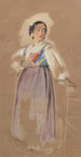 Une Espagnole - John Frederick Lewis — näkymä teoksesta