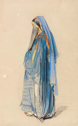 John Frederick Lewis - A Young Turkish Woman.webp