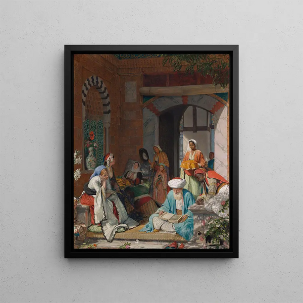 John Frederick Lewis - And The Prayer Of Faith Shall Save The Sick.webp