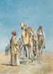 Pysähdys autiomaassa - John Frederick Lewis — näkymä teoksesta