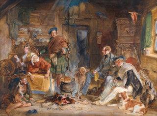 Hospitalité des Highlands - John Frederick Lewis — näkymä teoksesta