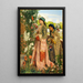 Lilium auratum - John Frederick Lewis — kehystetty taideteos seinällä