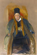 Thérapian menestyvän kauppiaan muotokuva - John Frederick Lewis — näkymä teoksesta