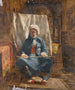 Esquisse pour Au Caire, Bezestein El Khan Khalil - John Frederick Lewis — näkymä teoksesta