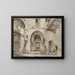 Croquis et dessins de l'Alhambra à Londres - John Frederick Lewis — kehystetty taideteos seinällä