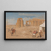 Le Ramesseum à Thèbes - John Frederick Lewis — kehystetty taideteos seinällä