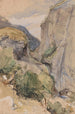 La Via Mala - John Frederick Lewis — näkymä teoksesta