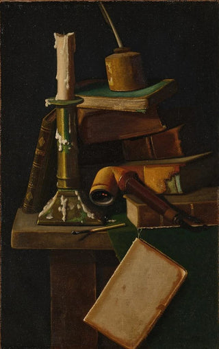 John Frederick Peto - The Scholars Table.webp