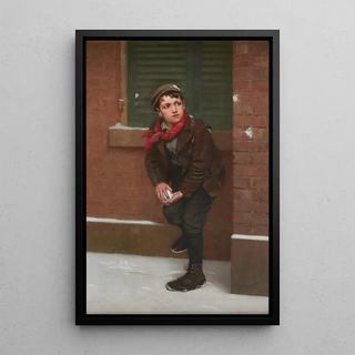 John George Brown - Anticipating the Perfect Moment.webp