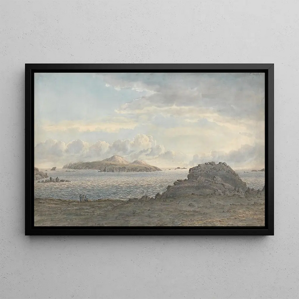 St Davids Head -taulu, Pembrokeshire - John Glover — kehystetty taideteos seinällä