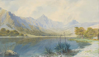 John Gully - Lake scene Lake Te Wharau.webp