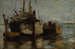 Laivat satamassa - John Henry Twachtman — näkymä teoksesta