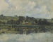 Ranskan jokimaisemasta - John Henry Twachtman — näkymä teoksesta