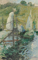 Kesäinen iltapäivä - John Henry Twachtman — näkymä teoksesta