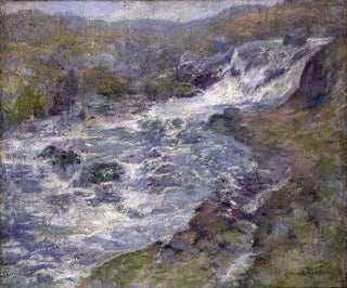 Le Torrent - John Henry Twachtman — näkymä teoksesta