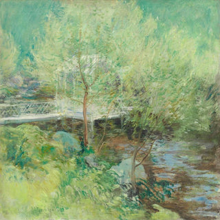 John Henry Twachtman - The White Bridge.webp