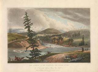 Confluence des rivières Sacandaga et Hudson - John Hill — näkymä teoksesta